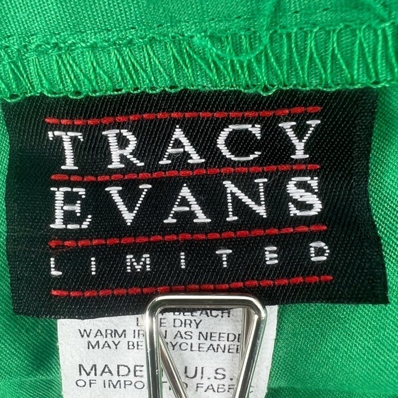 Tracy Evans Limited Green Swing Pleated Skirt Size 11 Women’s - Picture 2 of 6